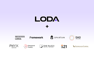 加密抵押借贷平台Loda完成300万美元种子轮融资，Framework、Mechanism等参投