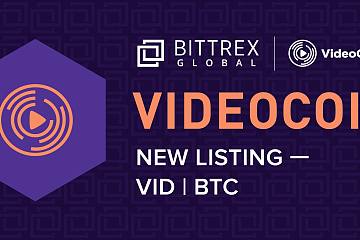 Bittrex Global上线VideoCoin (VID)通证