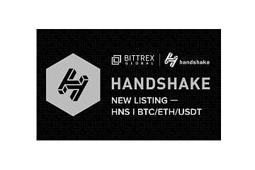 Bittrex Global上线Handshake (HNS)通证