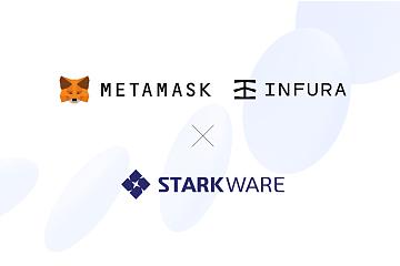 ConsenSys与StarkWare达成合作，以将ZK-Rollups引入Infura和MetaMask