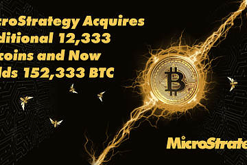 MicroStrategy买入12333枚比特币，均价28136美元